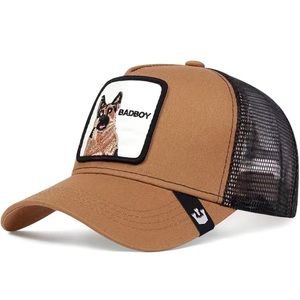 German Sheppard Patch Trucker Hat
